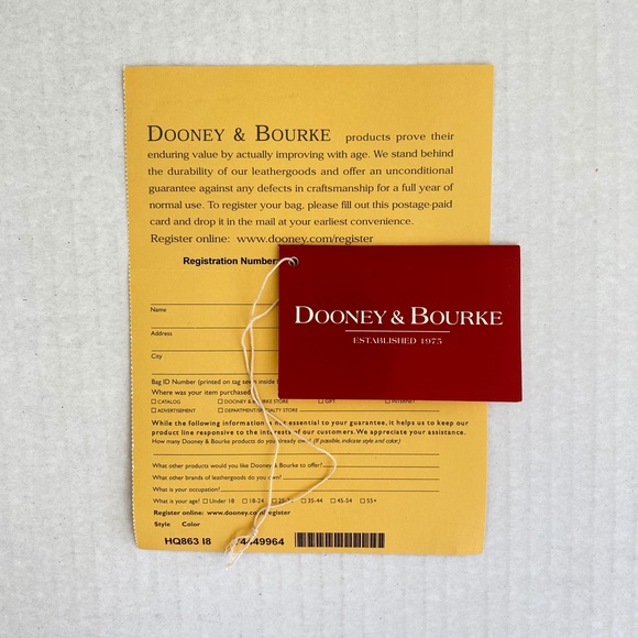 Dooney & Bourke Logo Small Chiara Bag - Picture 14 of 16